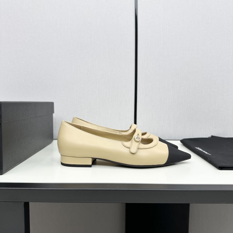 Ch*el flat shoes